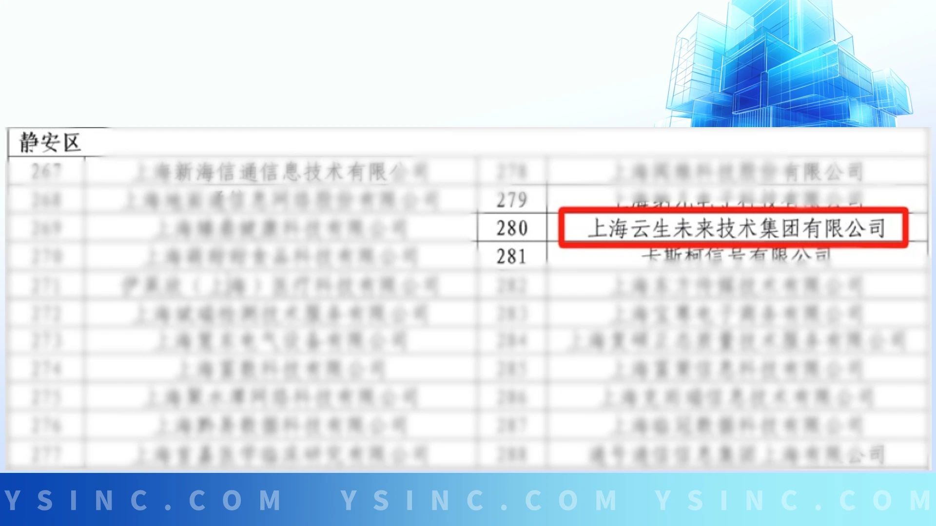 嘉联汇智科技获选2025年上海市专精特新中小企业（第一批）